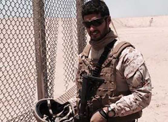 إصابة صهر محمد بن زايد في