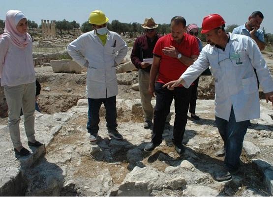 معالم اثرية جديدة في ام قيس