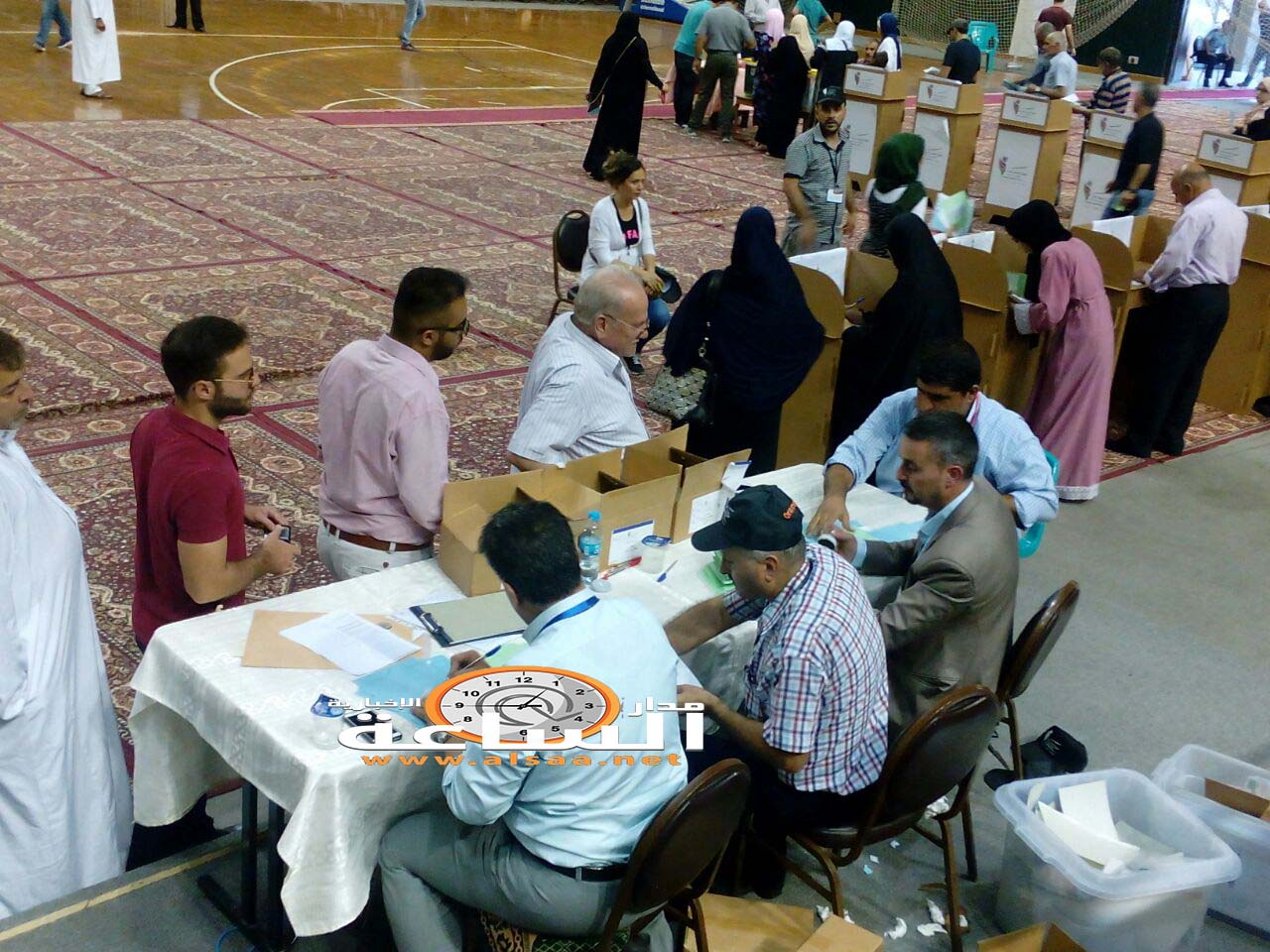 صور من الانتخابات في إربد