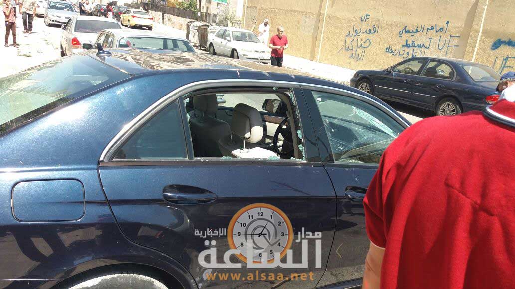 تكسير سيارة النائب موسى الوحش.. والاعتداء