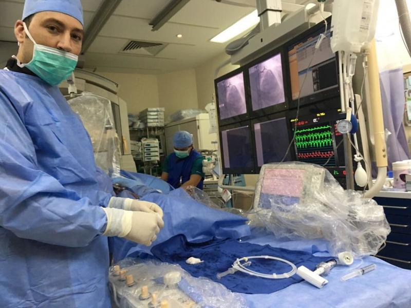 إنقاذ حياة حاج، بمجمع الملك عبدالله