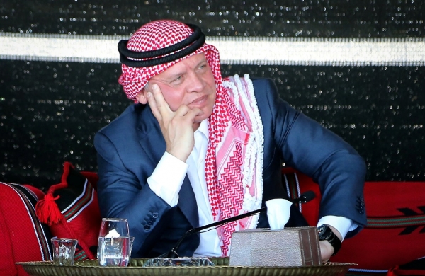 الملك يلتقي شيوخ ووجهاء جرش اليوم