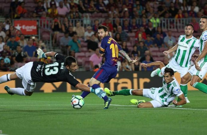 برشلونة يهزم ريال بيتيس.. والجماهير تنشد