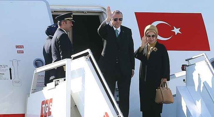 أردوغان قبيل مغادرته الى عمّان: نولي