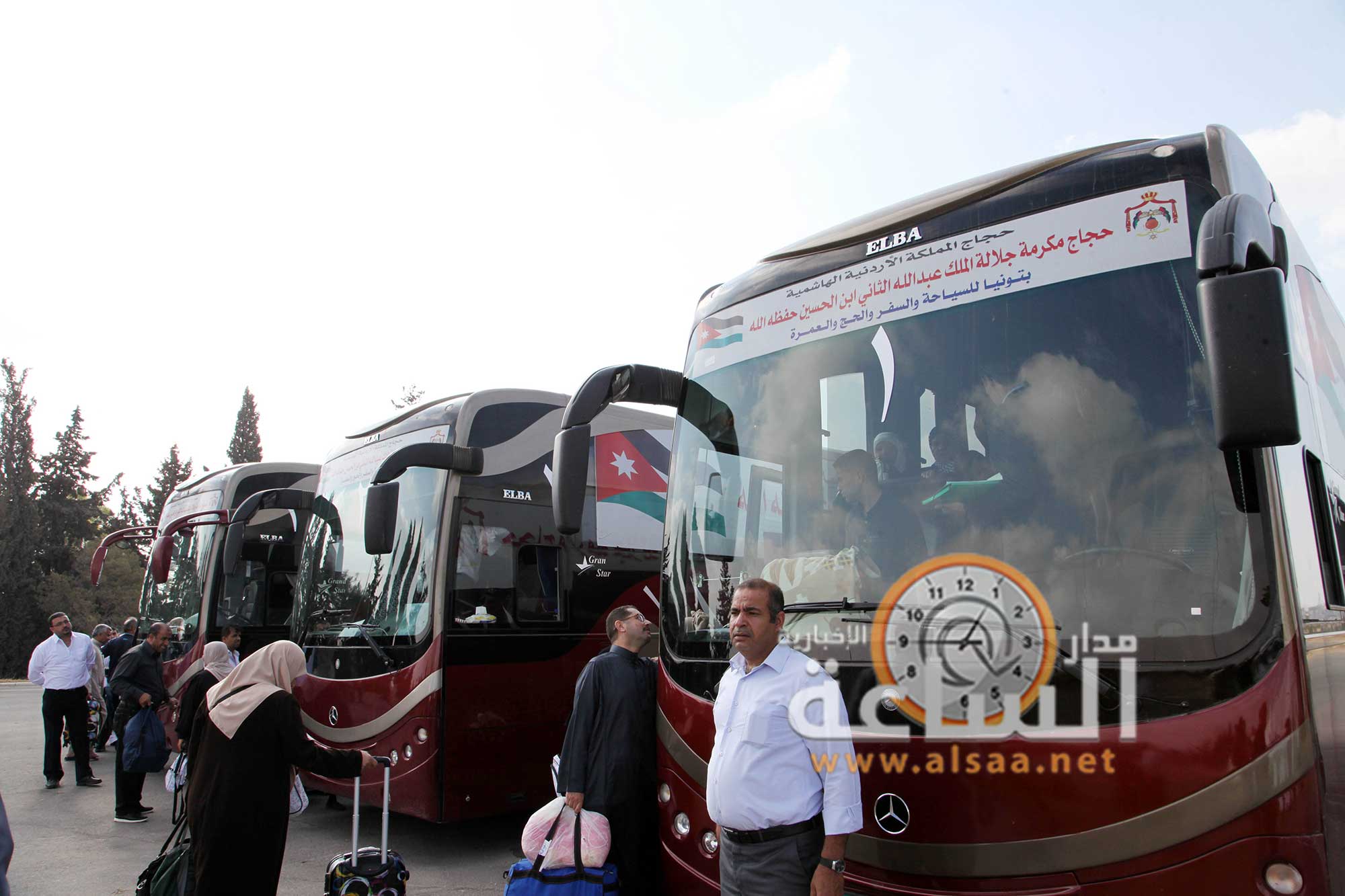 العيسوي يودع قافلة حجاج المكرمة الملكية