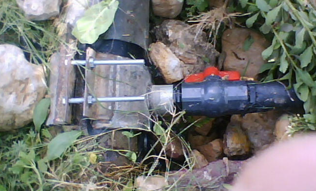 ضبط 5 اعتداءات على خطوط مياه