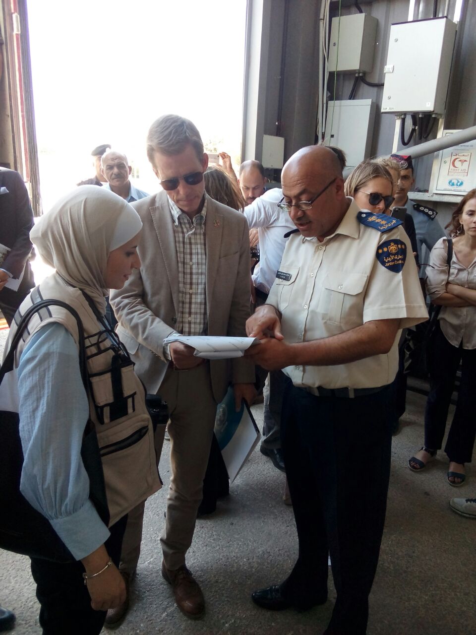 وفد من سفراء دول الاتحاد الأوروبي