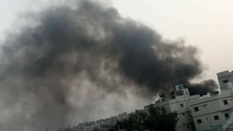 أعمال شغب وحرق منازل في الرصيفة