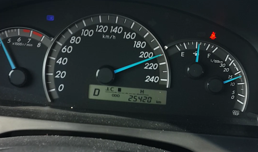 ضبط مركبة تجاوزت سرعتها (217 كم)