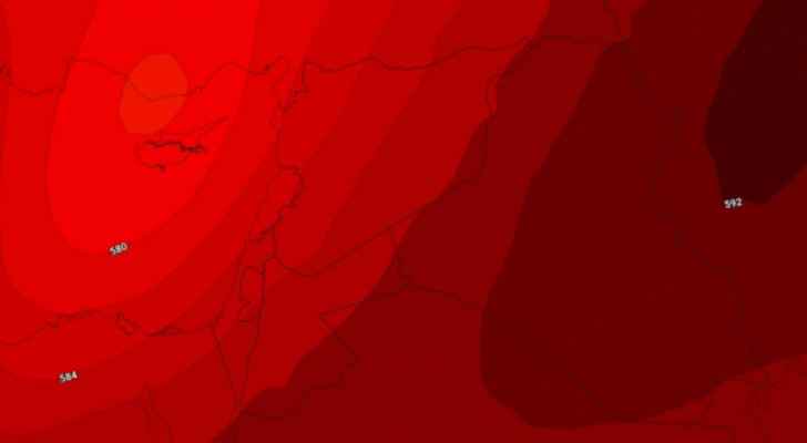 كتلة هوائية معتدلة من ناحية درجات