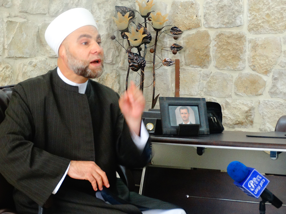 بالفيديو.. خطيب الجامع الأموي يدعو السوريين