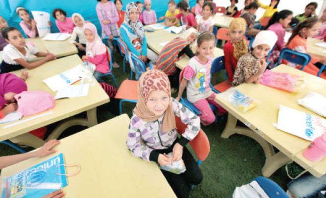 25 % من أطفال الزعتري خارج