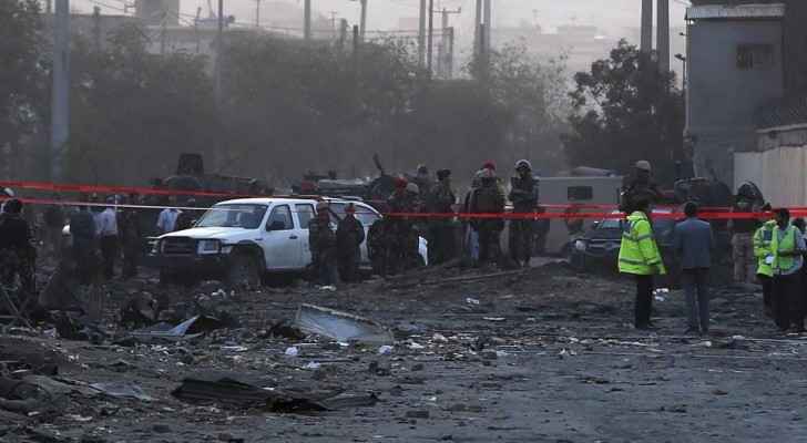 انفجار قرب السفارة الامريكية في كابول