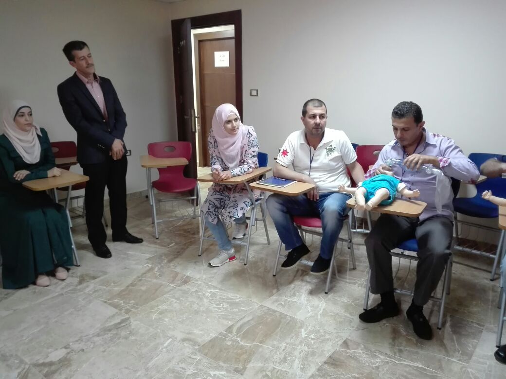 مركز تدريب انعاش القلب يحصل على