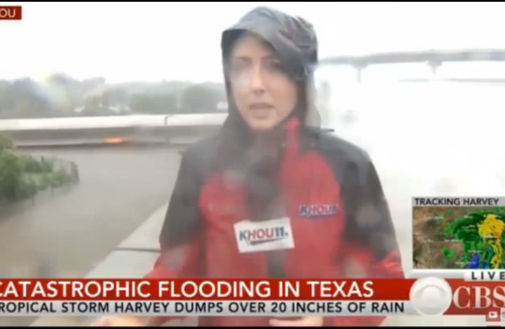 مراسلة أمريكية تنقذ سائق شاحنة من