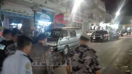 حملة أمنية في شوارع مادبا طيلة