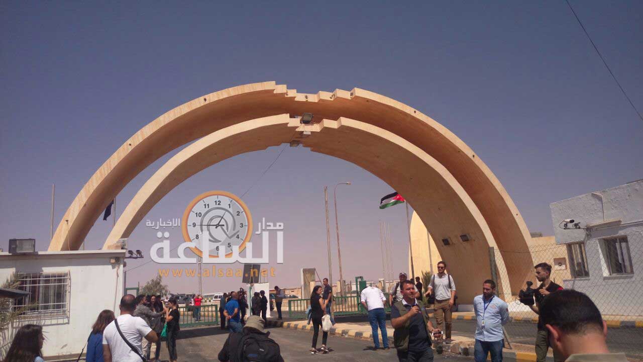 لقطات من افتتاح معبر طريبيل.. (شاهد)