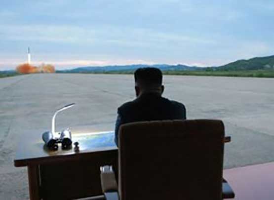 شاهد اللحظات الأولى لإطلاق كوريا الشمالية