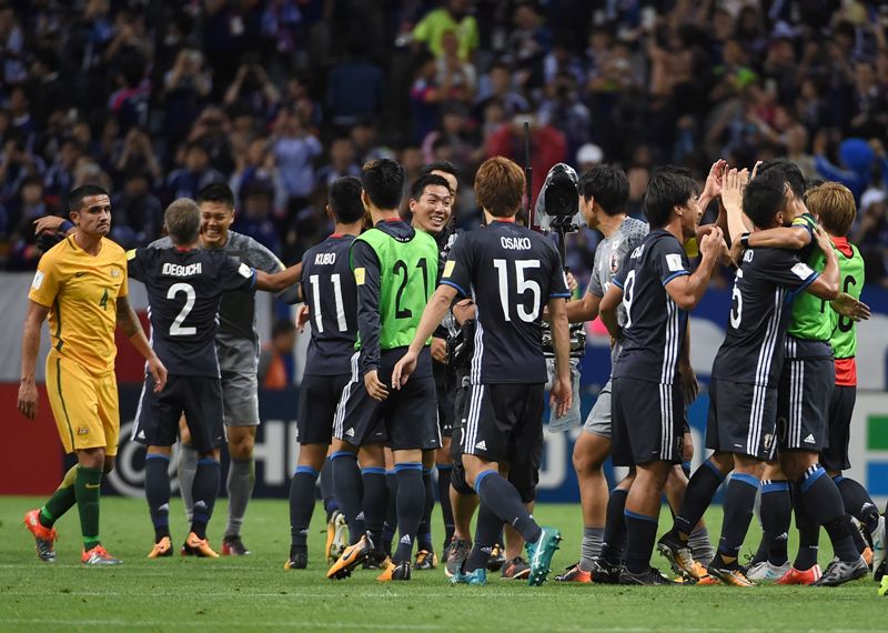اليابان تتأهل لكأس العالم للمرة السادسة