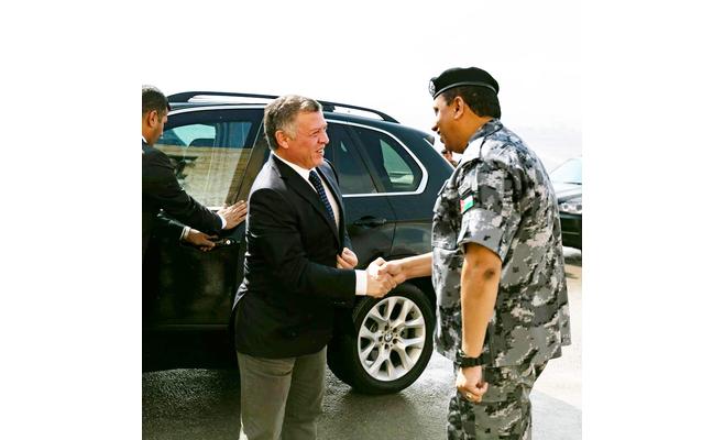 الملك في الدرك