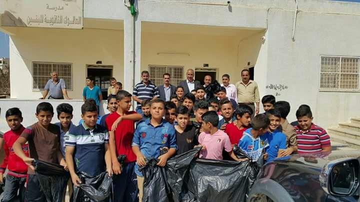 بلدية بيرين تنظم حملة نظافة في