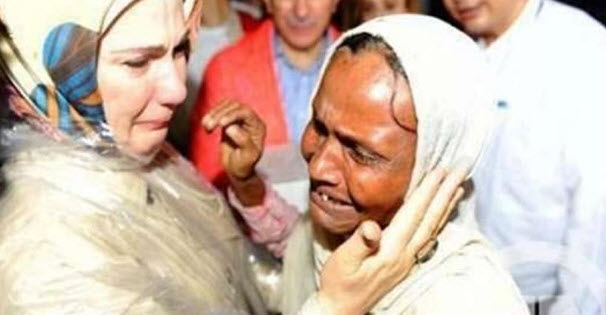 زوجة أردوغان تزور مسلمي الروهينجا