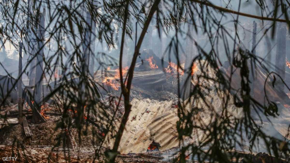 إحراق مزيد من قرى الروهينغا.. وإعلان