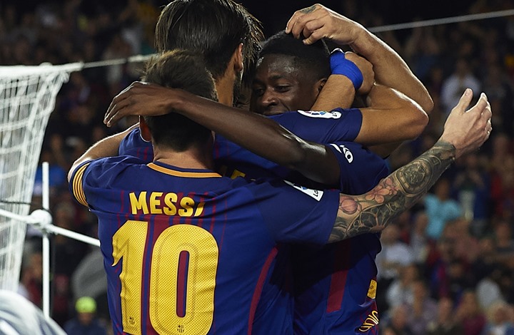 ميسي يقود برشلونة لاكتساح اسبانيول بخماسية