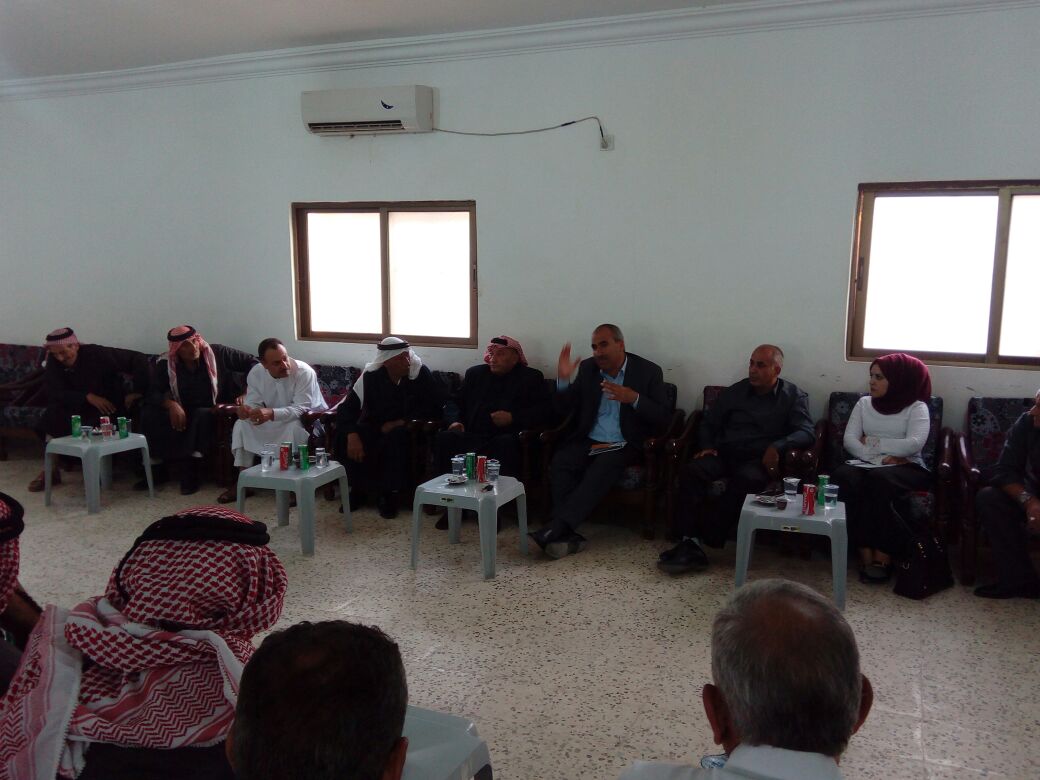 الزواهرة يبحث مع مجلس محلي العالوك