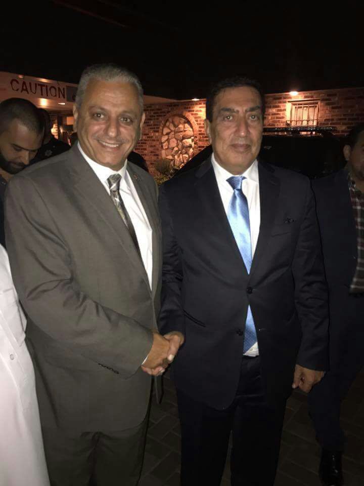 المصري يستقبل الطراونة في شيكاغو (صور)