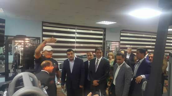 وزير الشباب يفتتح نادي مدينة الامير