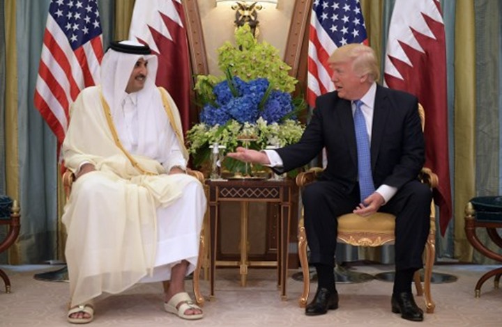 ترامب لتميم: أتوقع حل الأزمة الخليجية