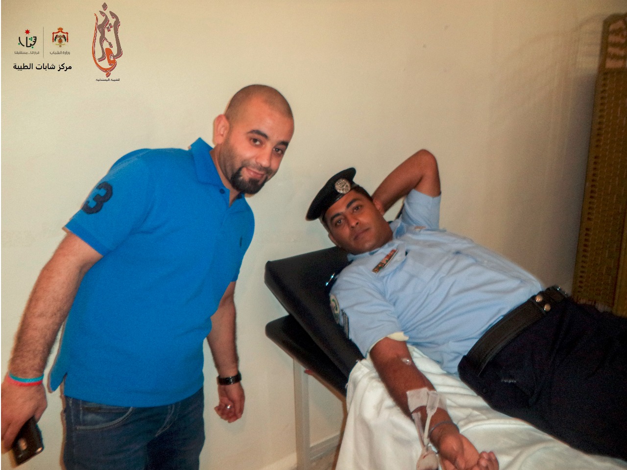 حملة للتبرع بالدم في مركز شابات