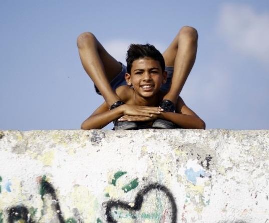 الاردن امل طفل فلسطيني لدخول غينيس