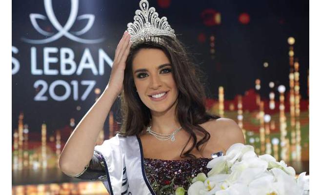 بيرلا الحلو ملكة جمال لبنان لسنة