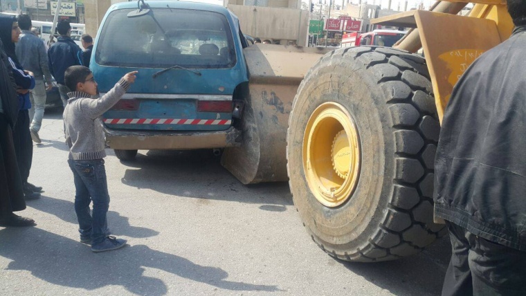 وفاة أربعيني واصابة آخر بتدهور جرافة