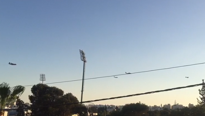 طائرات سلاح الجو تجوب سماء عمّان (شاهد)