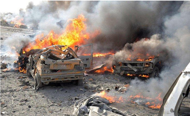 43 قتيلا بانفجار صهريج مفخخ في