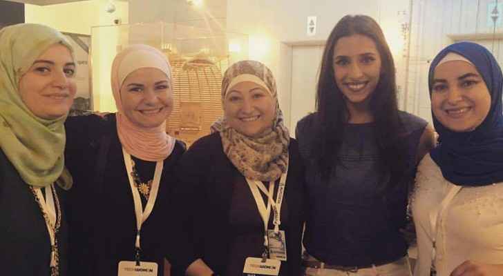 خمس أردنيات يشاركن في أضخم تجمع