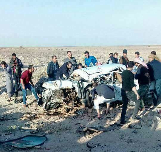 6 وفيات بحادث مروع في معان