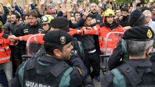 رئيس بلدية برشلونة: إصابة أكثر من