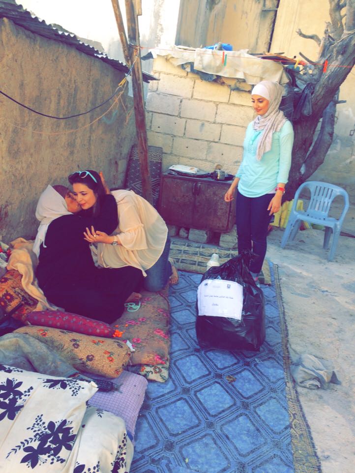 طلبة جامعة عمان الأهلية ينظمون حملة