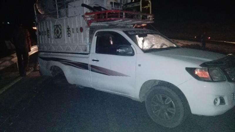 في الكرك.. نزل لإصلاح اطار مركبته