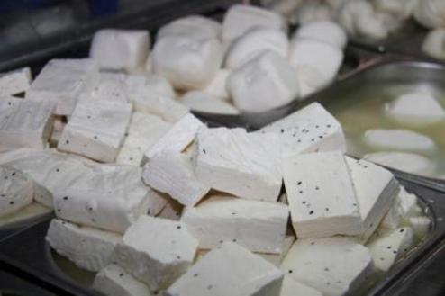 ضبط وإتلاف 2.5 طن ألبان وأجبان