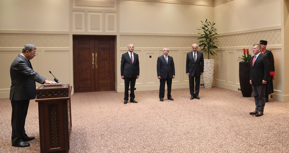 الشريدة وكنعان يؤديان اليمين القانونية أمام