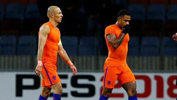 روبن يعترف: هولندا ستغيب عن المونديال