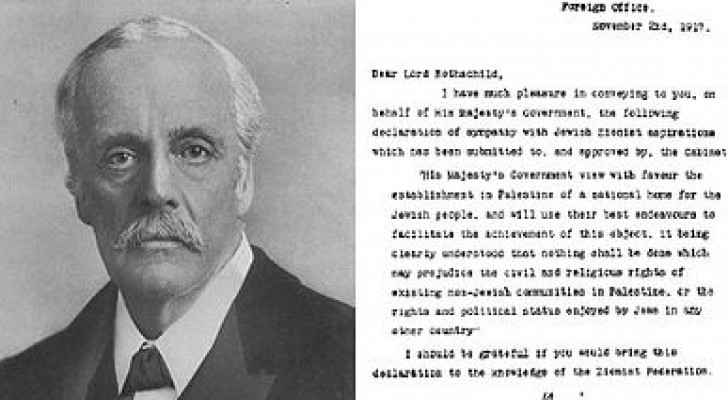 حملة تواقيع ’أردنية‘ لإسقاط وعد بلفور