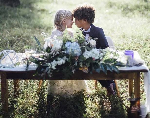 حفل زفاف طفلة في الثالثة وطفل