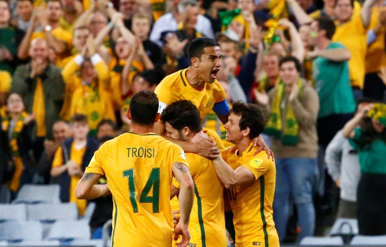 أستراليا تنهي أحلام سوريا وتواصل مشوارها