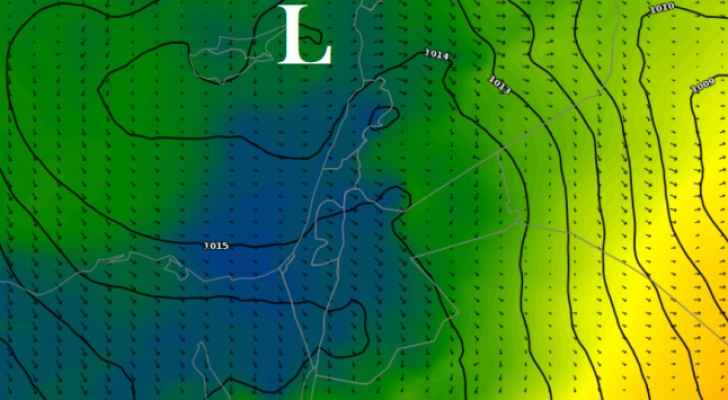 كتلة هوائية جديدة أكثر برودة متوقعة